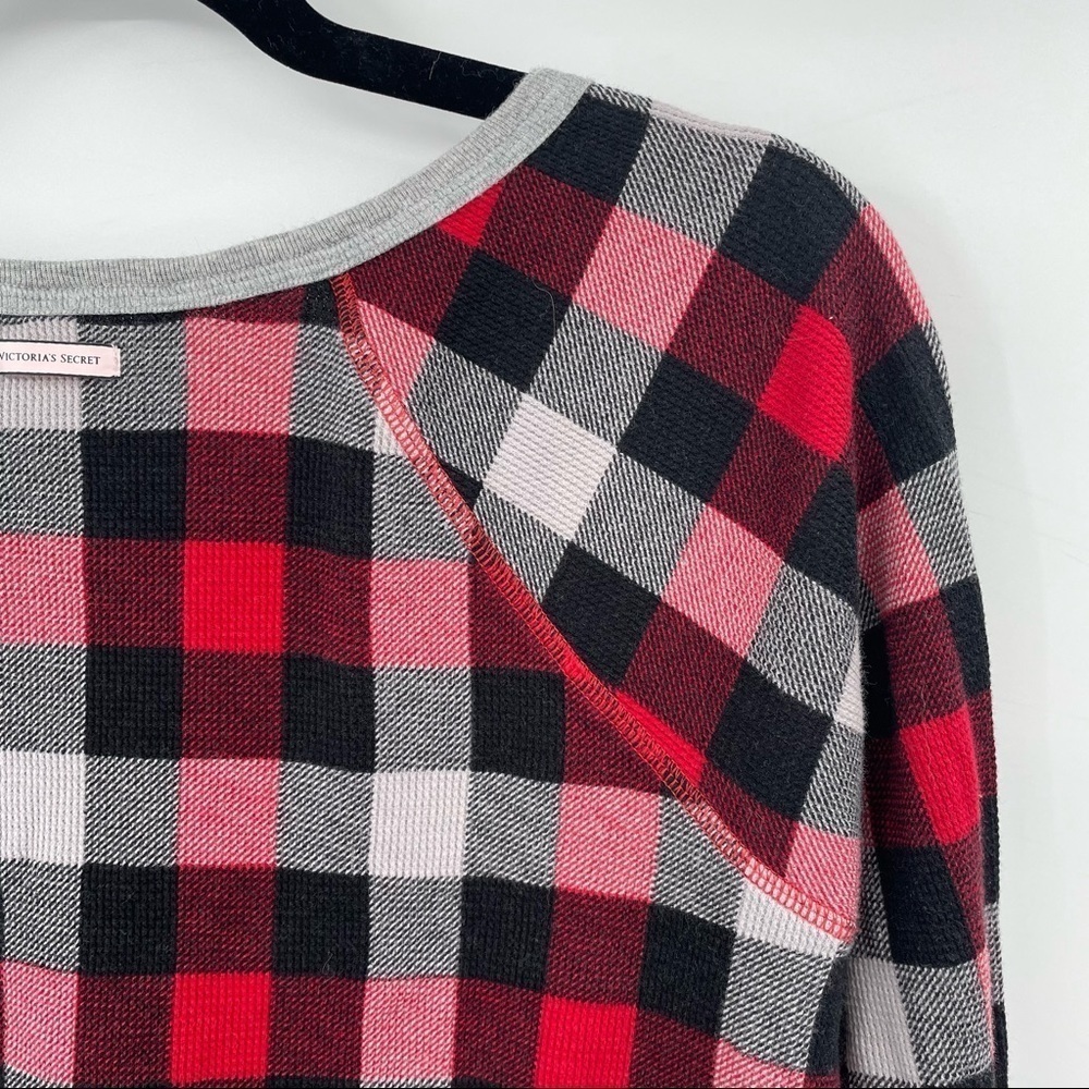 Victoria’s Secret Christmas Plaid Pajama Shirt - Picture 9 of 12